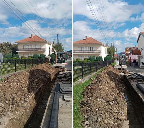 Нова фекална канализација на улица „Дејан Војвода“