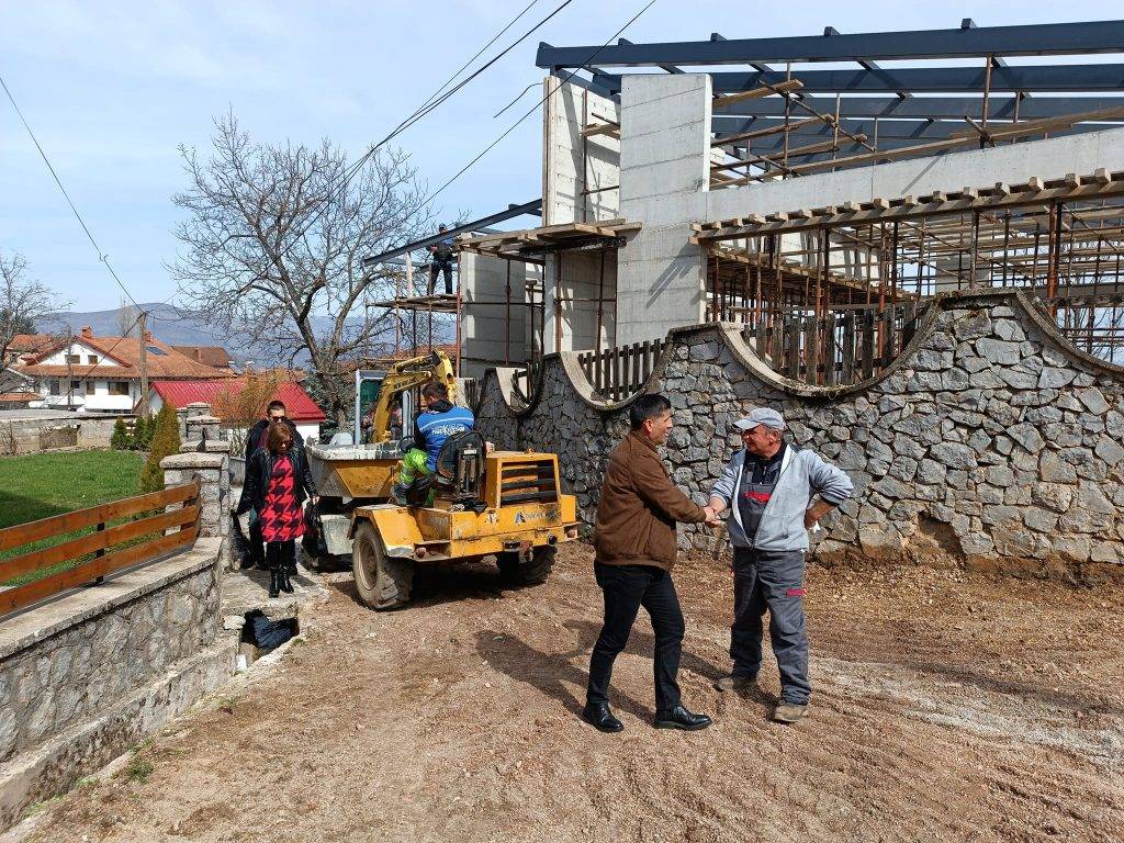 Започна изградбата на улицата „Крепо“ во Вевчани