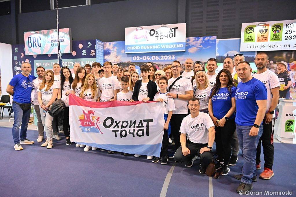 Охрид Трчат на Белград маратон, промоција на Охрид во Белград