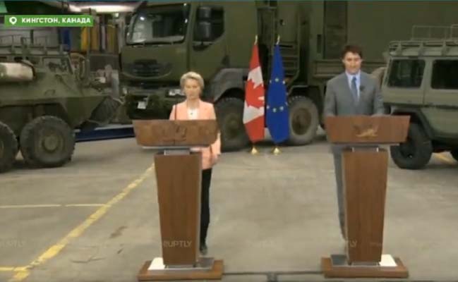 Не е точно дека Канада и ЕУ ја планирале војната во Украина