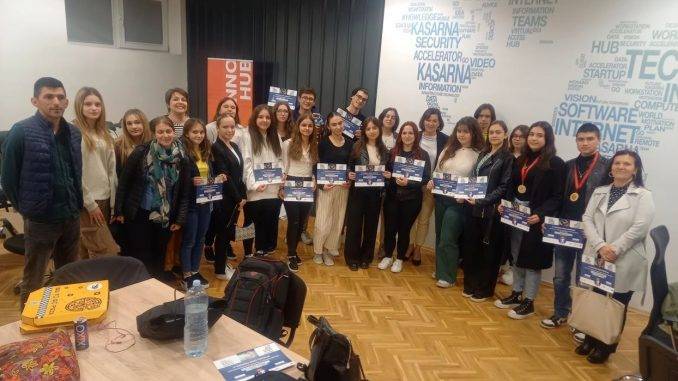 Доминантен настап на охридските гимназијалци на Првата национална Олимпијада за Вселената