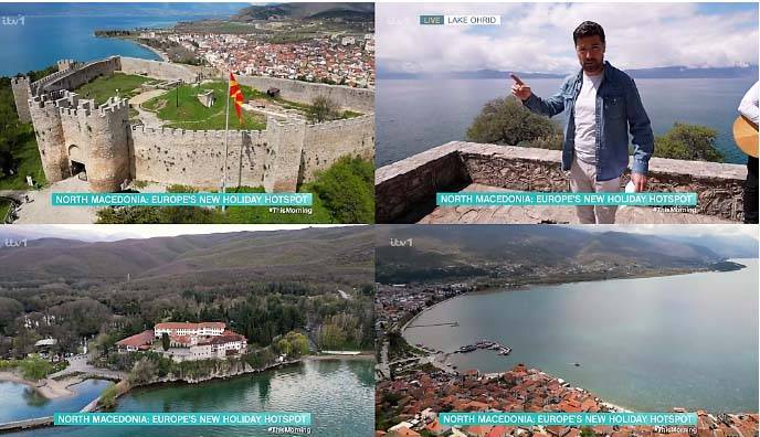 ВИДЕО: Како Охрид беше претставен пред англичаните во емисијата „This morning“