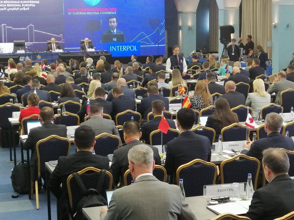 Охрид домаќин на  50- та. Европска регионална конференција на Интерпол