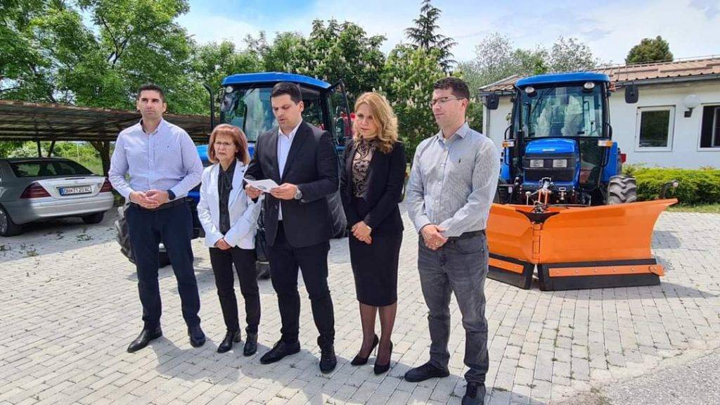 Нова опрема за ЈП „Охридски Комуналец“ и ЈП „Нискоградба