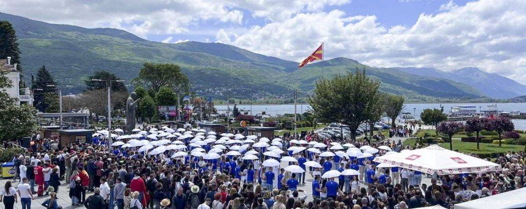 Прекрасна Матурска парада во Охрид