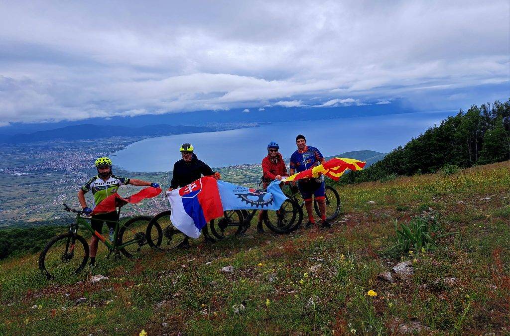Словачкиот амбасадор на вело-авантура на Јабланица
