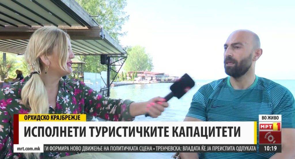 Во шпицот на летната сезона охридското крајбрежје преполно со туристи