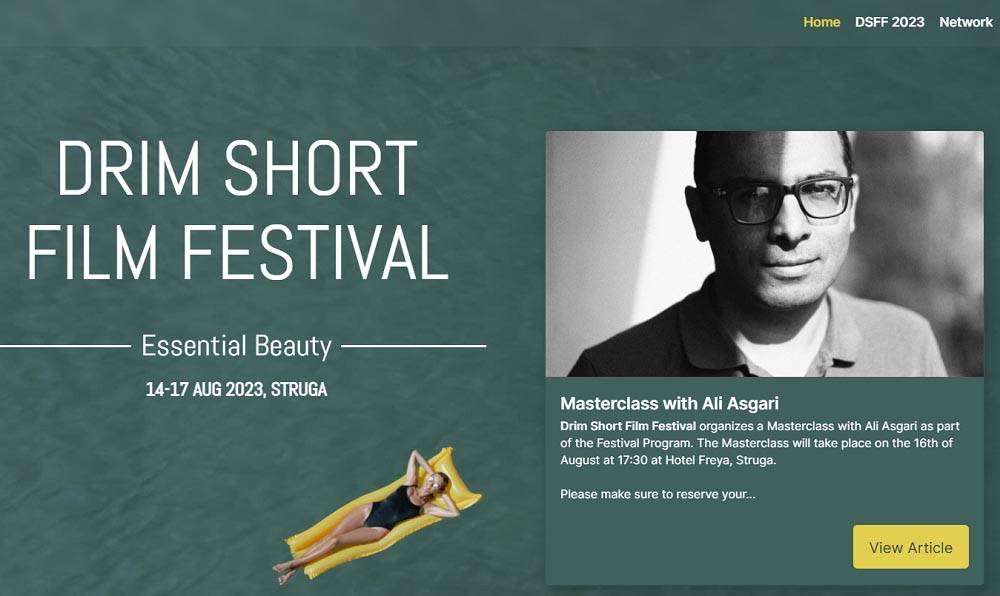 Почнува седмото издание на „Drim Short Festival“ во Струга