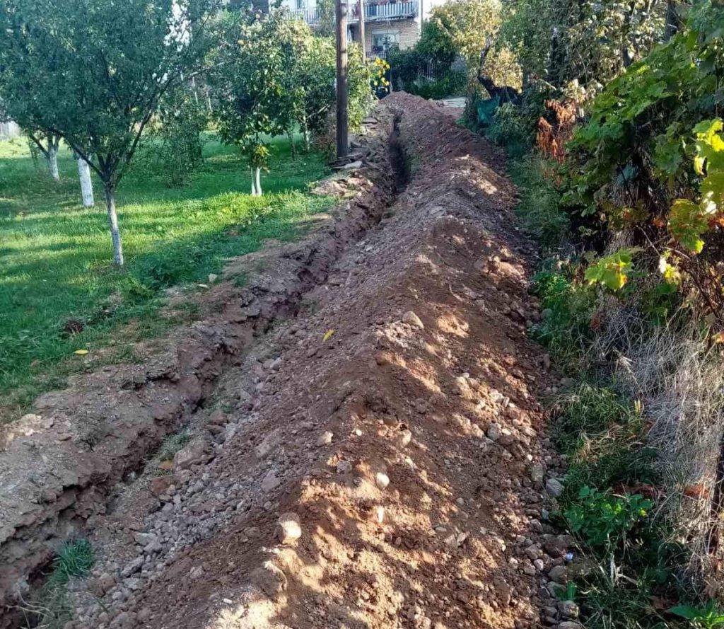 Нова водоводна линија во Рача