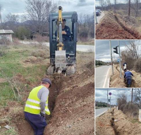 Се изведува нова водоводна линија во населбата Рача