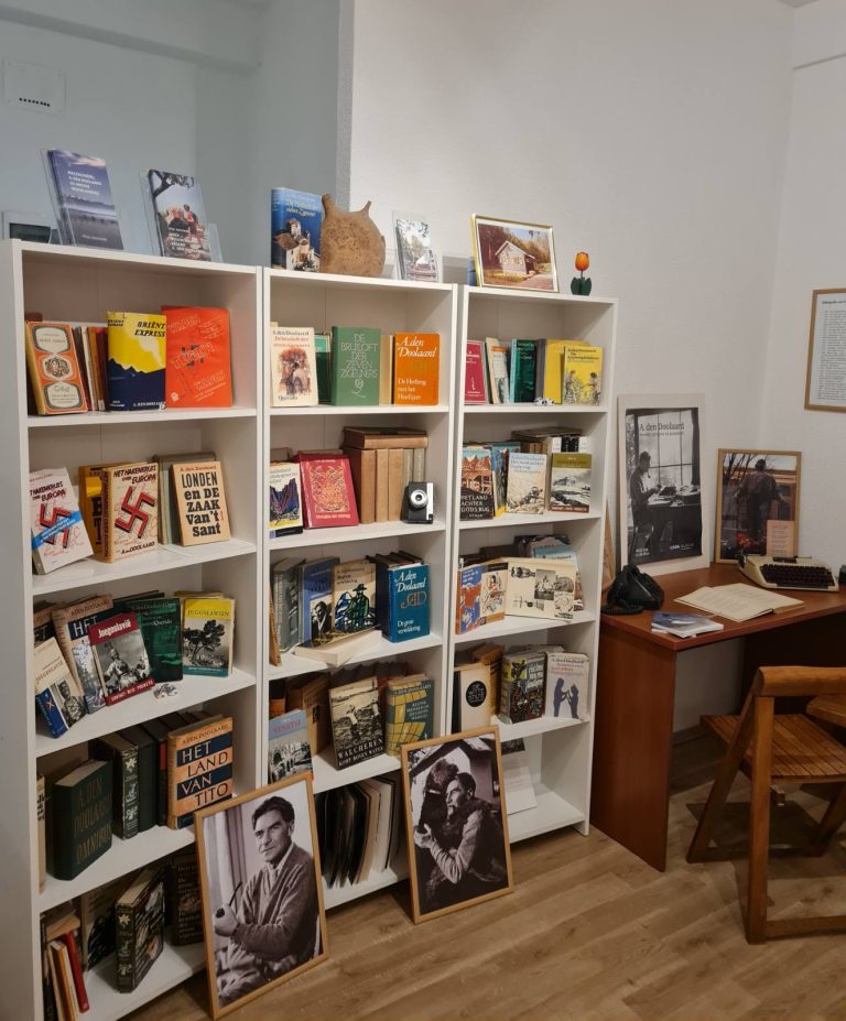 Во музејот во Охрид се чува најголемата колекција на книги на холаднскиот писател Долард