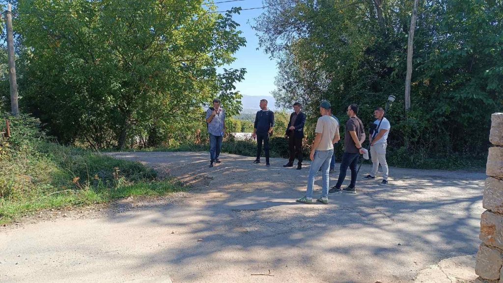 Продолжува реконструкцијата на локалните улици во Вевчани