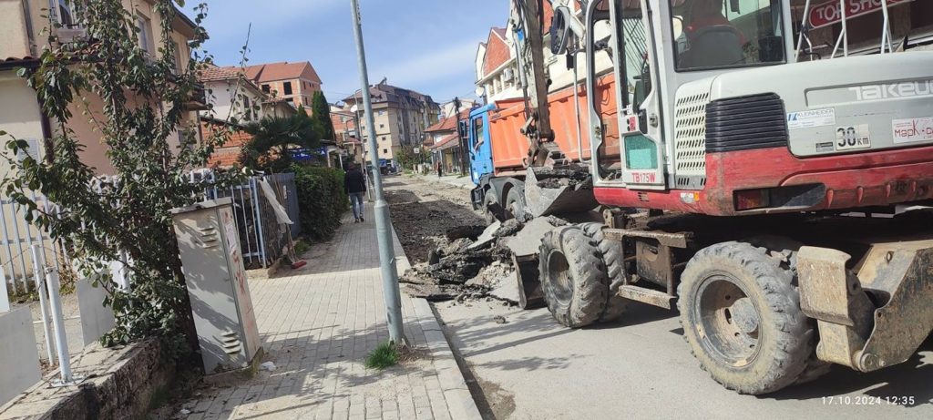 Во изградба канализација на краци на ул. „Дејан Војвода“