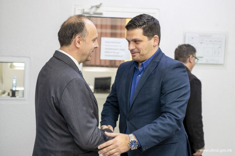 Претседателот на собранието во посета на општина Охрид