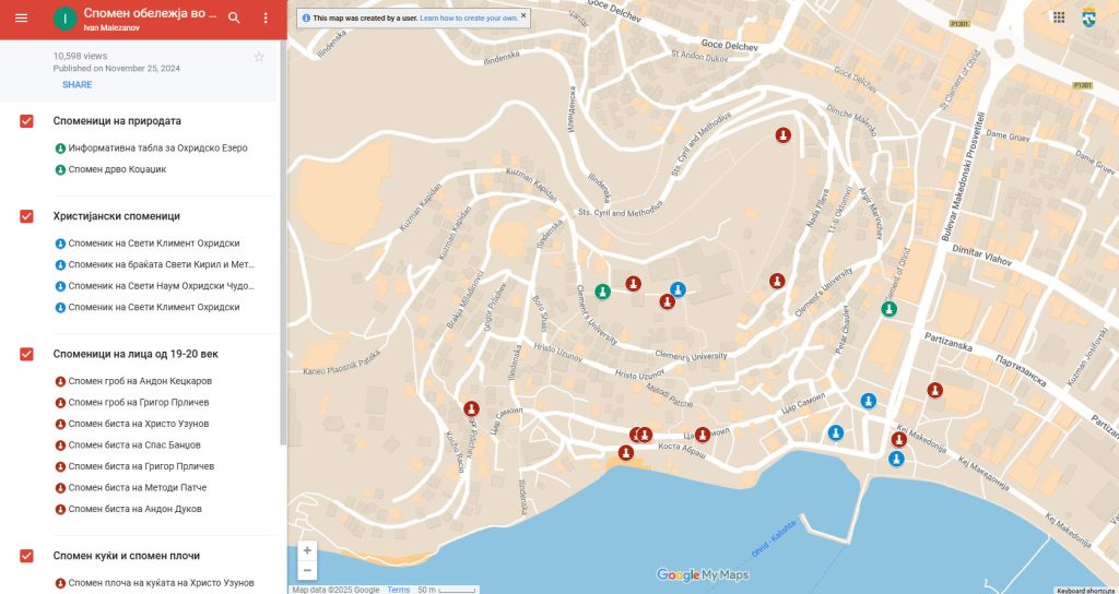 РЕАЛИЗИРАН ПРОЕКТОТ „ДИГИТАЛИЗАЦИЈА НА СПОМЕНИЦИ И СПОМЕН-ОБЕЛЕЖЈА“