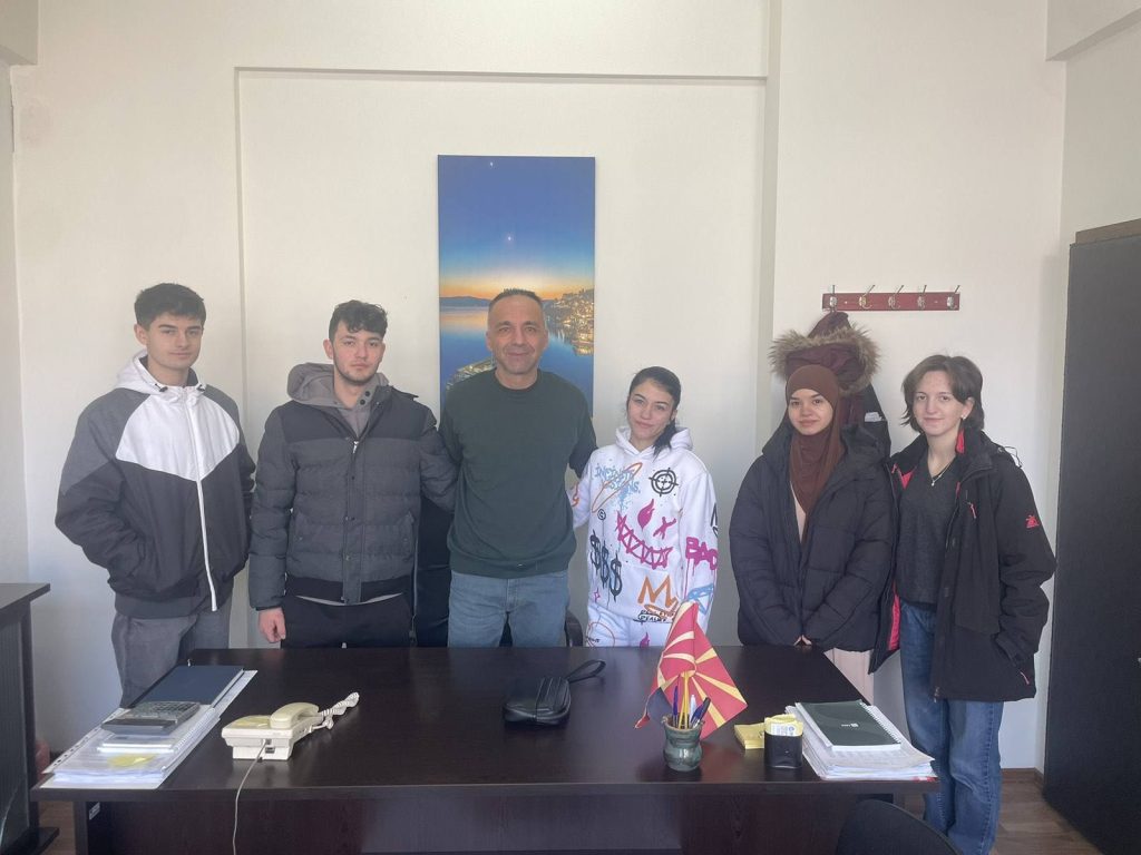 Ученици на обука во ЈП Градски Пазар