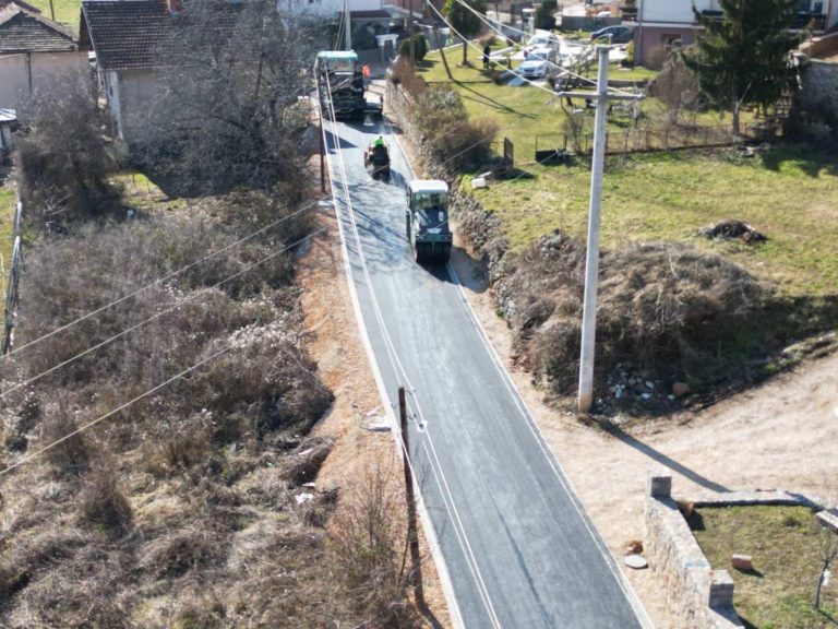 ФОТО: Улицата  “Трафо Бебекој – Варвара” во Вевчани со нов лик