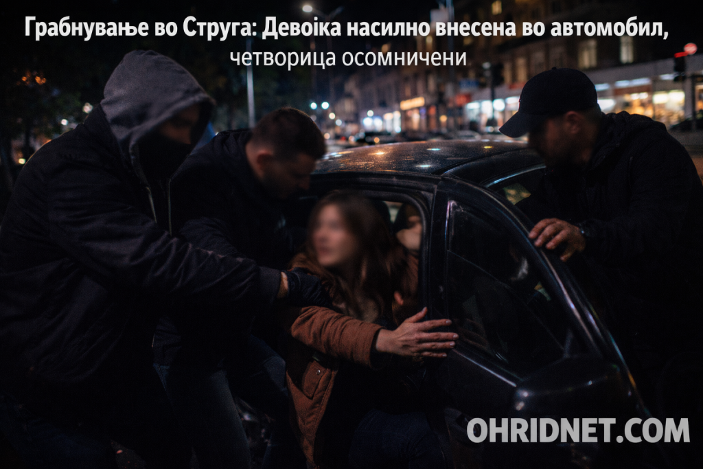 Четворица скопјани грабнале девојка во Струга