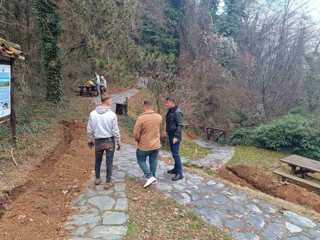 Ново осветлување на Вевчанските извори