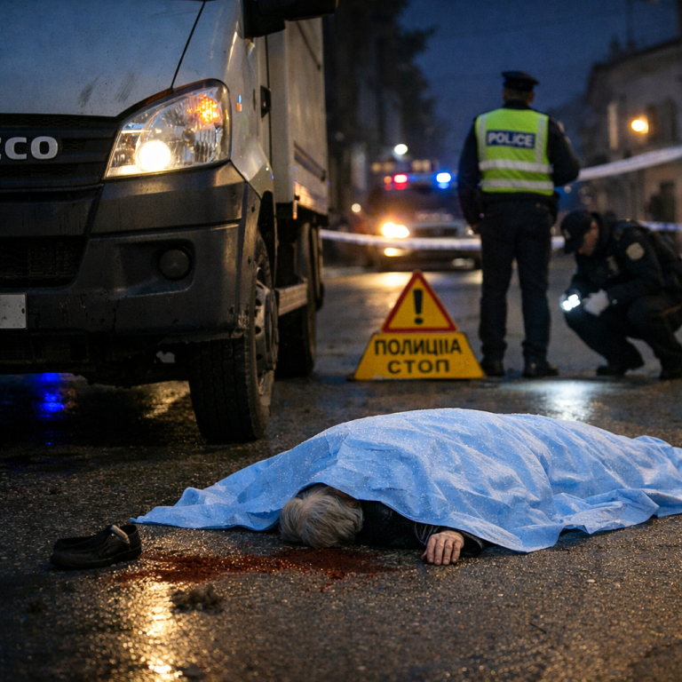 Товарно возило удри пешак во Струга