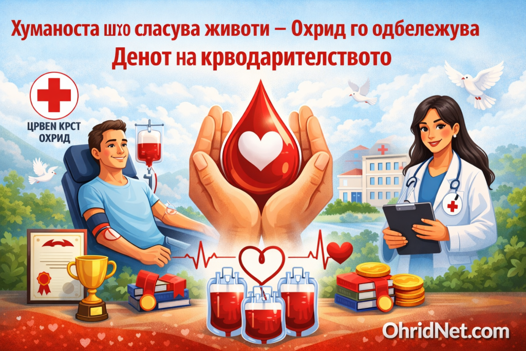 Признанија за хуманост: Охрид им оддава почит на крводарителите