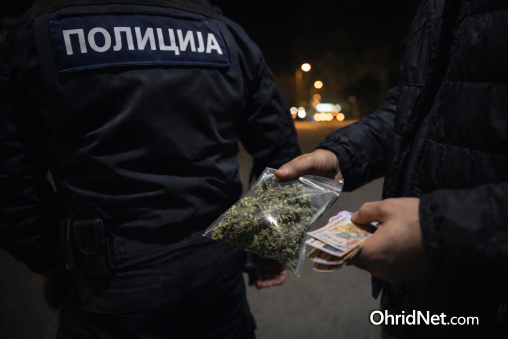 Фатен при продажба на марихуана: Пријава за 36-годишник од Велешта