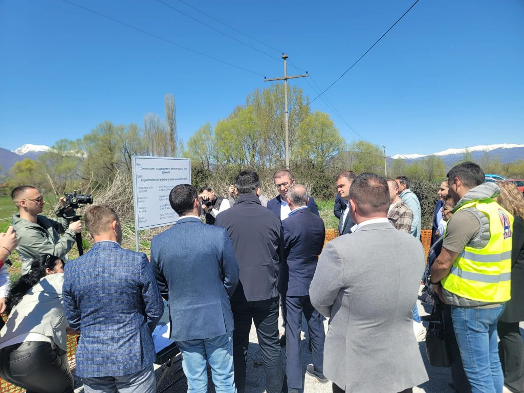 Започнува изградбата на системот за одводнување на фекални отпадни во Враништа