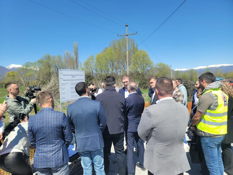 Започнува изградбата на системот за одводнување на фекални отпадни во Враништа