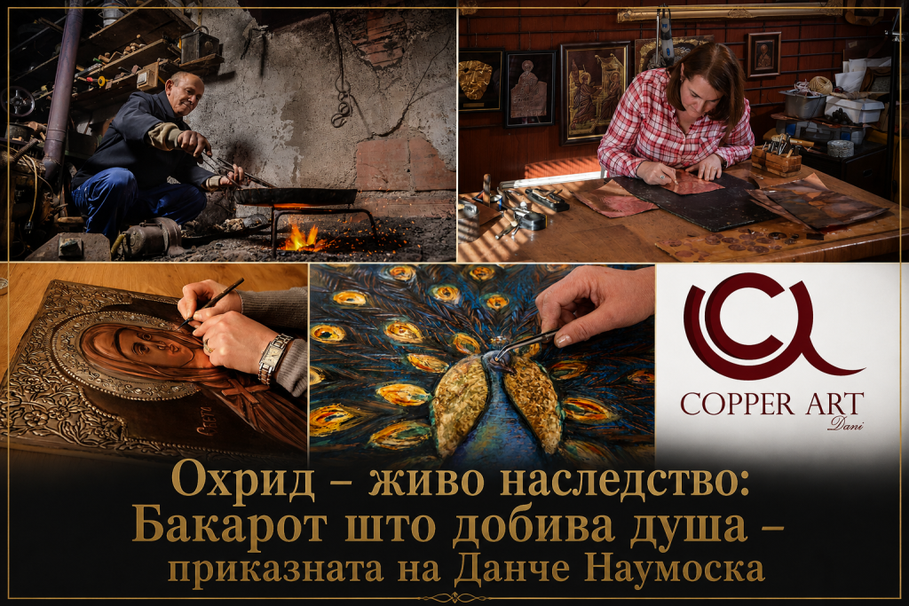 Охрид – живо наследство: Бакарот што добива душа – приказната на Данче Наумоска