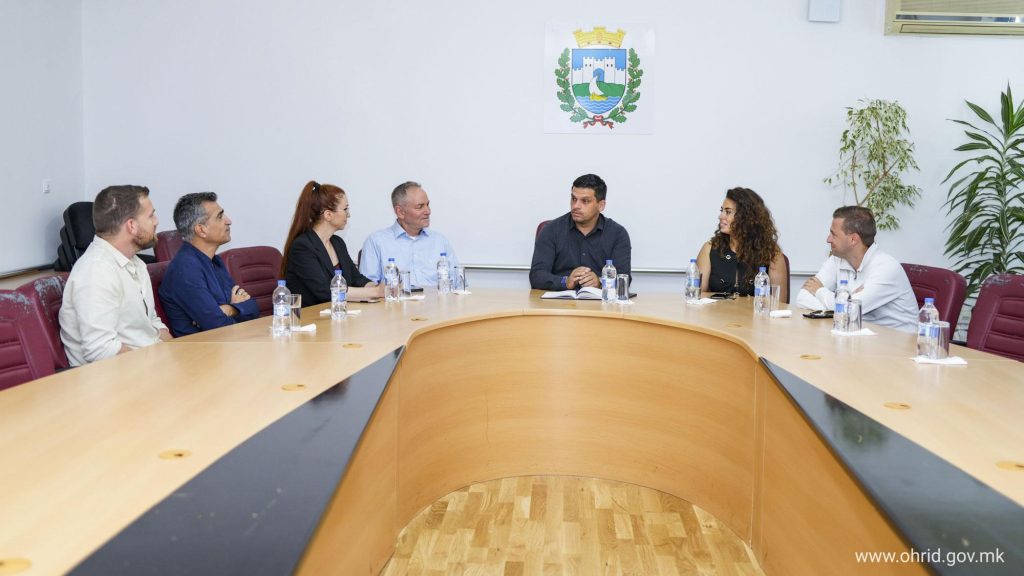 Делегација од Израел во посета на општина Охрид