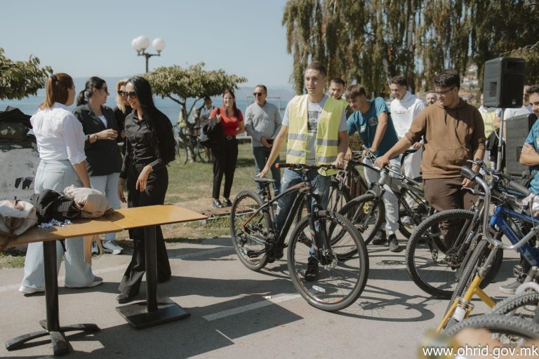 Одбележан Денот без автомобили во Охрид