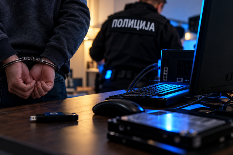 Охриѓанец осомничен за производство и дистрибуција на детска порнографија