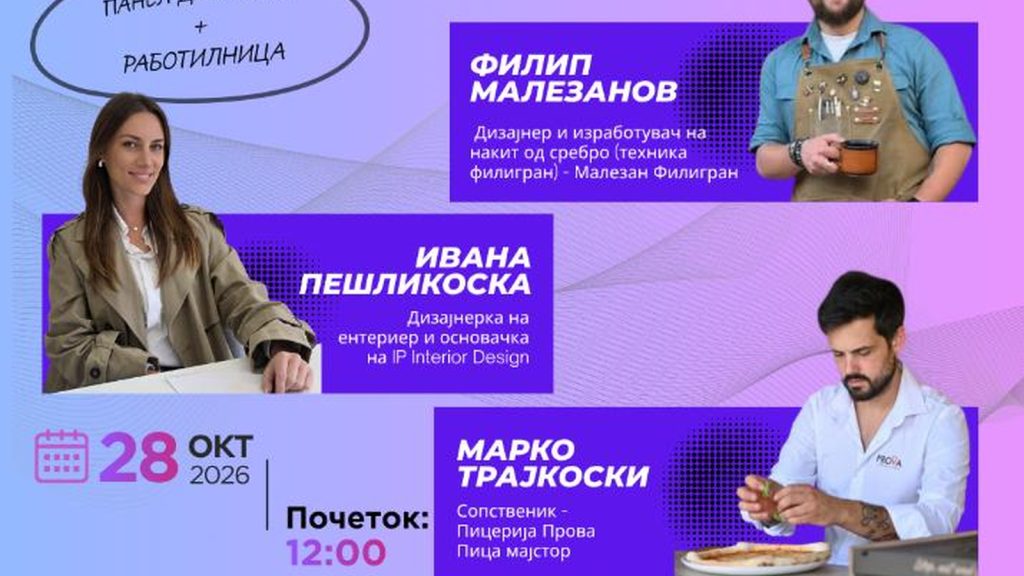 „Да градиш иднина дома“ – четврта конференција за младинско претприемништво во Охрид